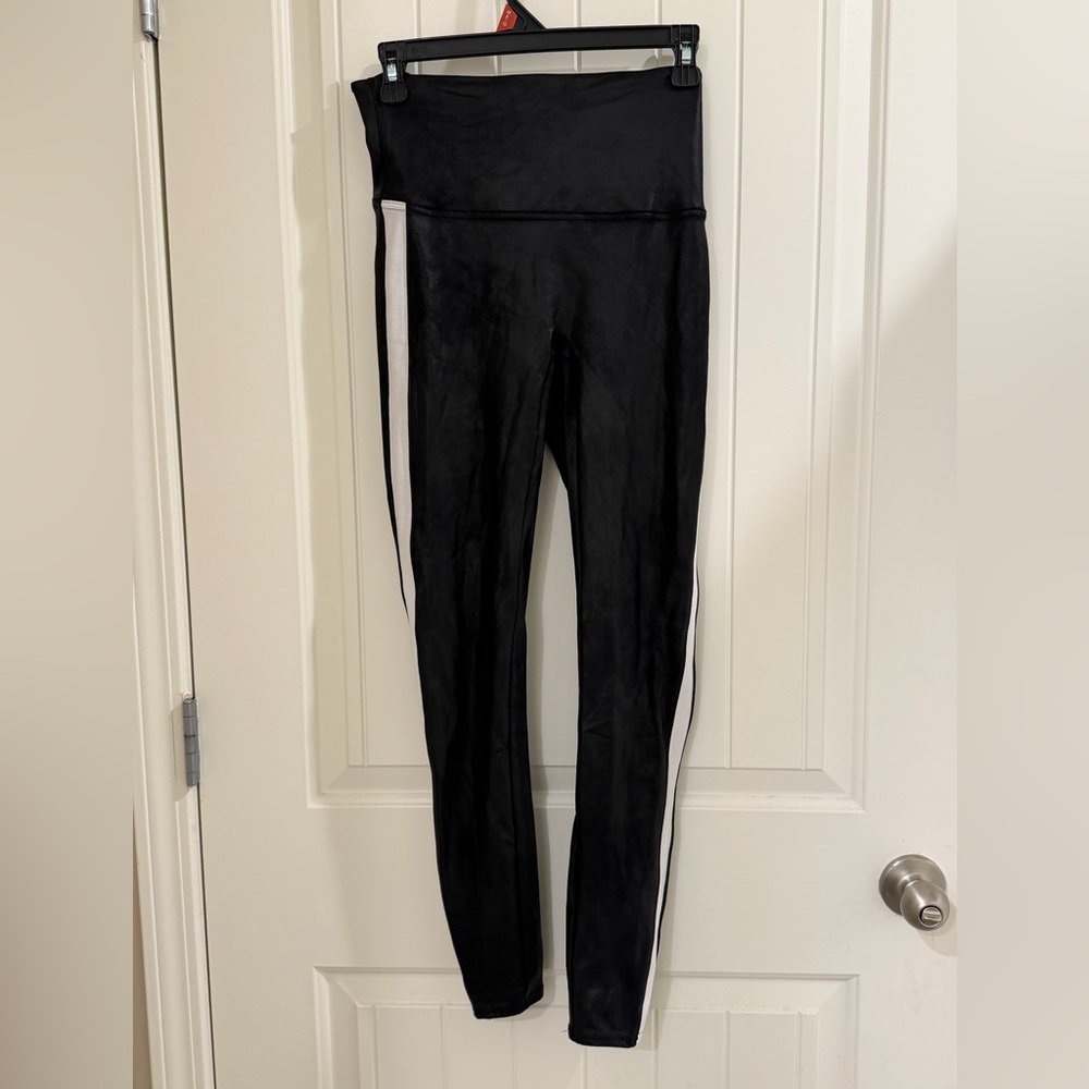 SPANX Jet Black Seamless Leggings